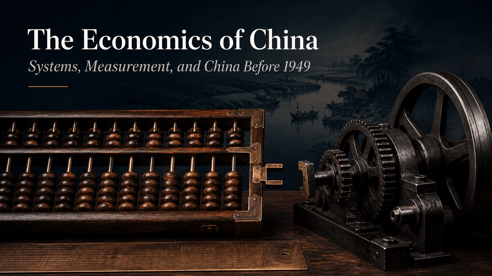 The Economics of China, Part 1. Economic Systems, GDP, and China Before 1949